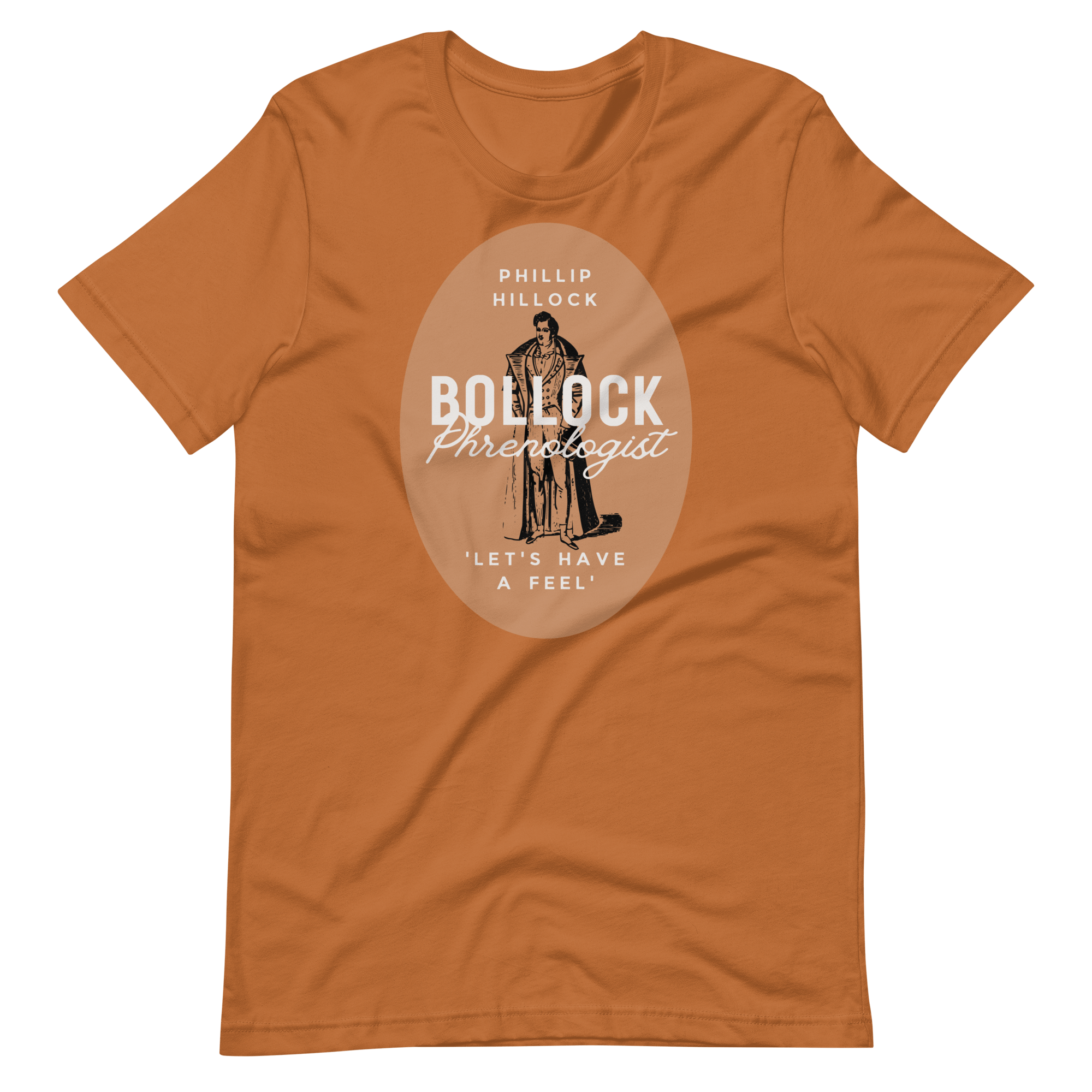 Jolly & Goode Shirts & Tops Toast / S Phillip Hillock Bollock Phrenologist T-shirt Cheeky British Style