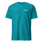 Jolly & Goode Shirts & Tops Tropical Blue / S Steady On Surf Club Great Britain Tee | Unisex Cheeky British Style
