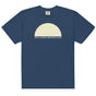 Jolly & Goode Shirts & Tops True Navy / S Brighton & Hove Sun | Garment-dyed Heavyweight T-shirt Cheeky British Style