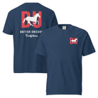 Jolly & Goode Shirts & Tops True Navy / S British Unicorn Outfitters Garment-dyed Heavyweight Tee Cheeky British Style