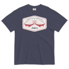 Jolly & Goode Shirts & Tops True Navy / S Cheeky Lovely Brilliant Airships T-shirt | Garment-Dyed Heavyweight Cotton Cheeky British Style