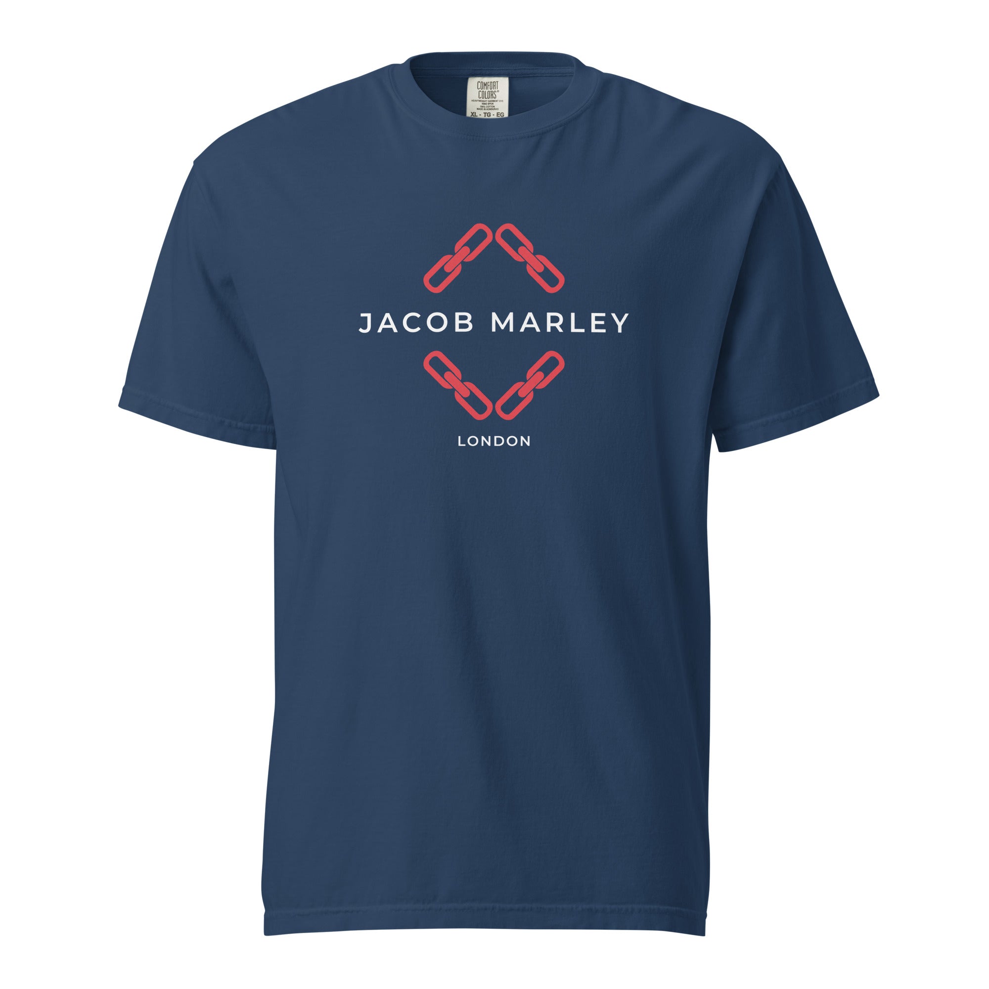 Jolly & Goode Shirts & Tops True Navy / S Jacob Marley London Tee Cheeky British Style