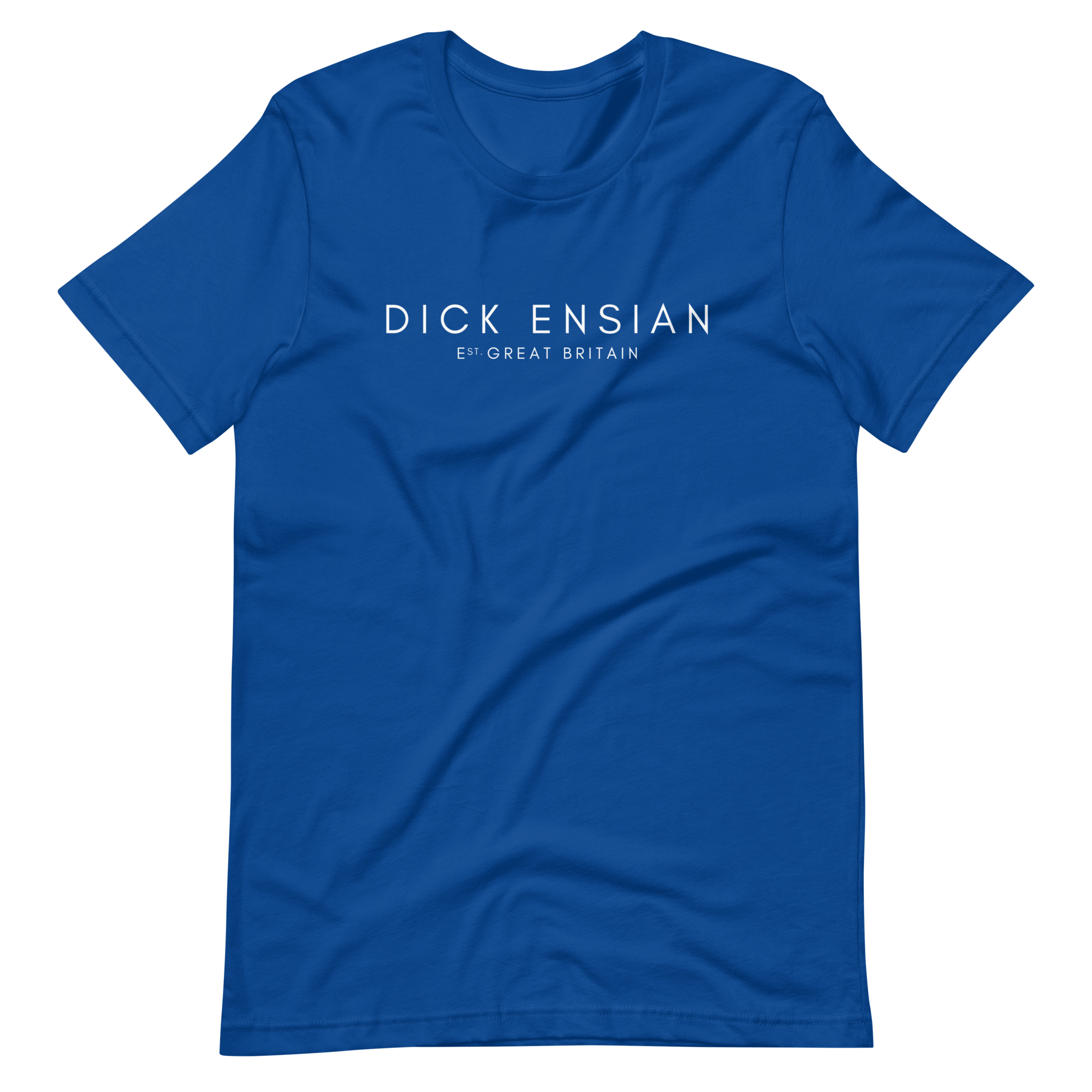 Jolly & Goode Shirts & Tops True Royal / S Dick Ensian Classic T-Shirt Cheeky British Style