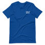 Jolly & Goode Shirts & Tops True Royal / S Jolly & Goode T-shirt | Handwritten Cheeky British Style