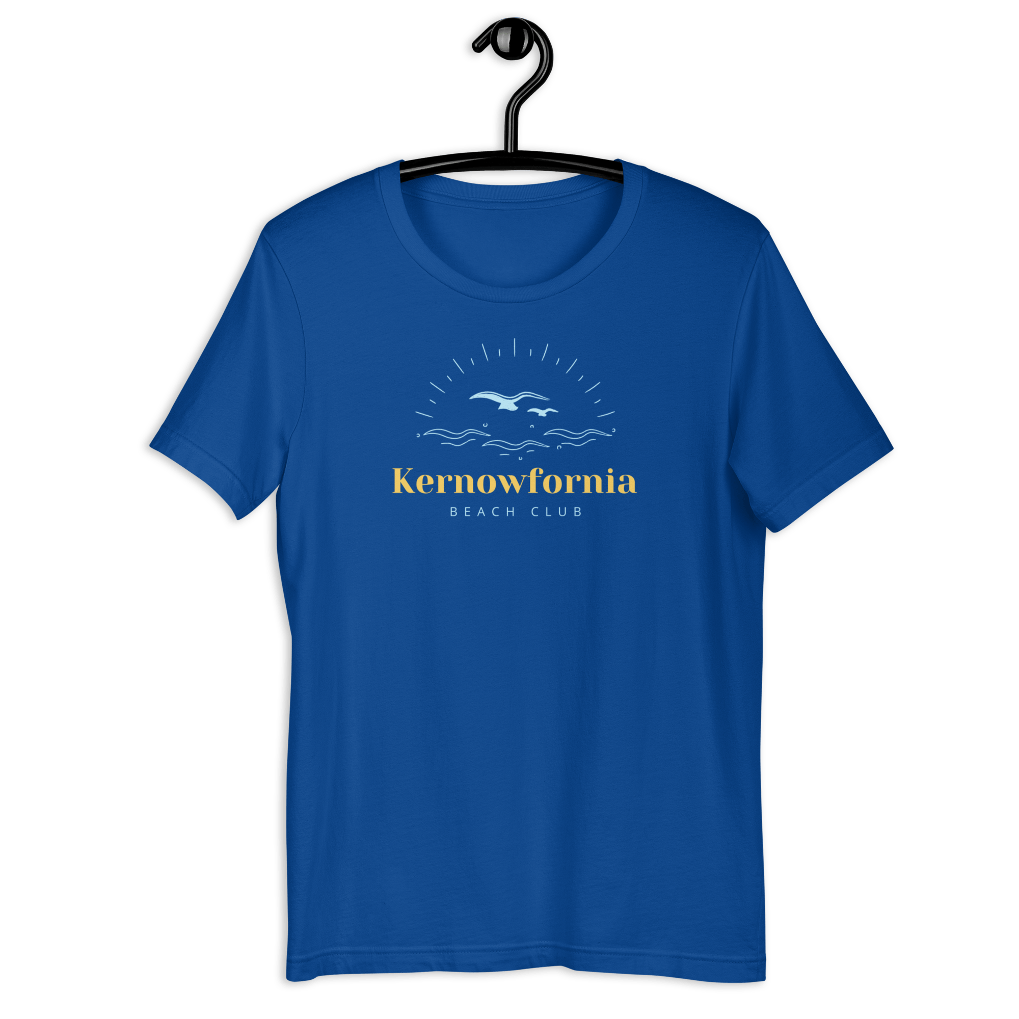 Jolly & Goode Shirts & Tops True Royal / S Kernowfornia Beach Club T-shirt Cheeky British Style