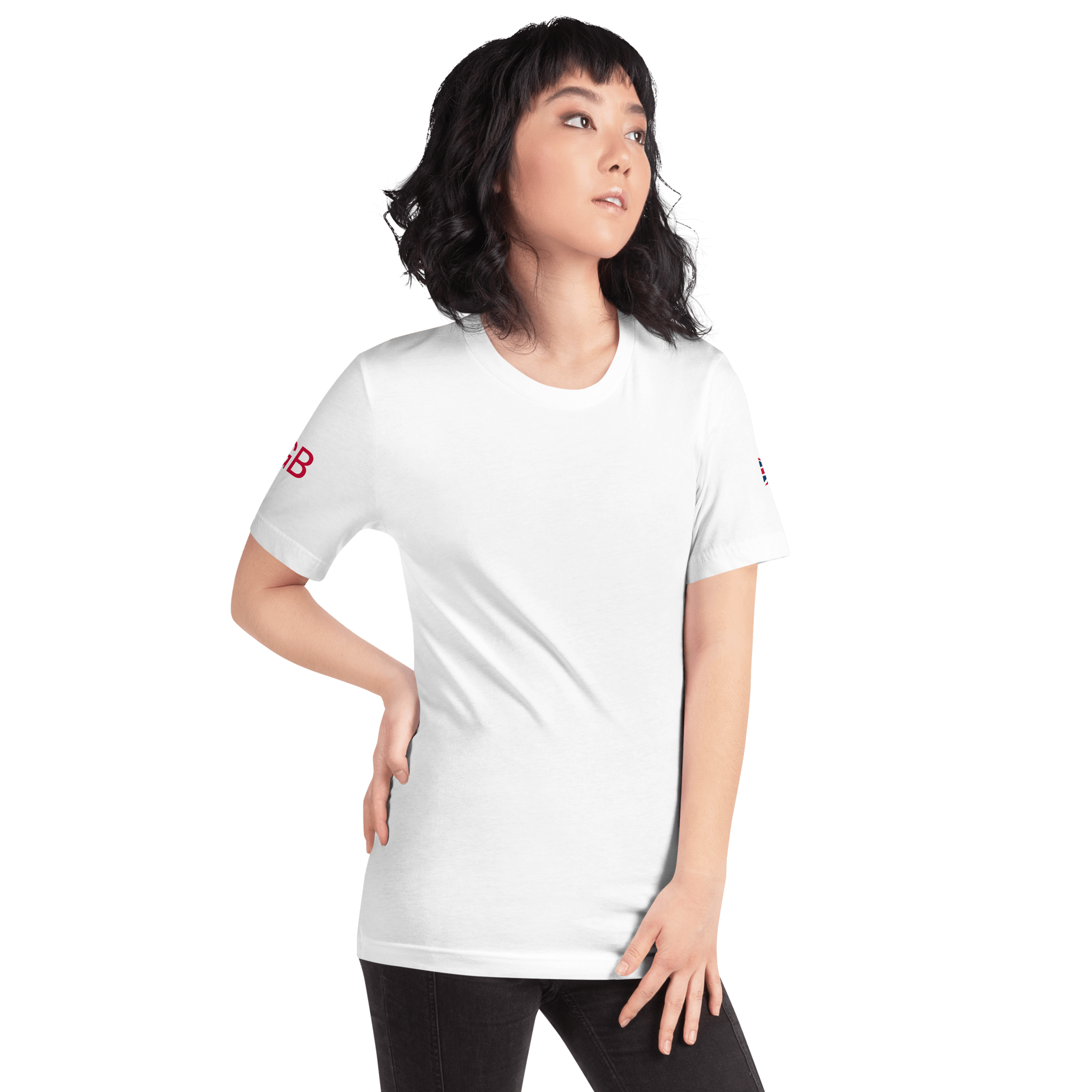 Jolly & Goode Shirts & Tops Union Jack GB T-shirt | Both Sleeves | Unisex Fit Cheeky British Style