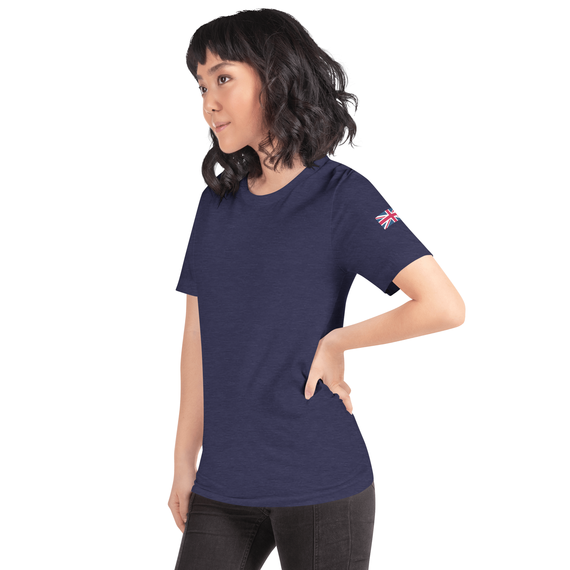 Jolly & Goode Shirts & Tops Union Jack GB T-shirt | Both Sleeves | Unisex Fit Cheeky British Style