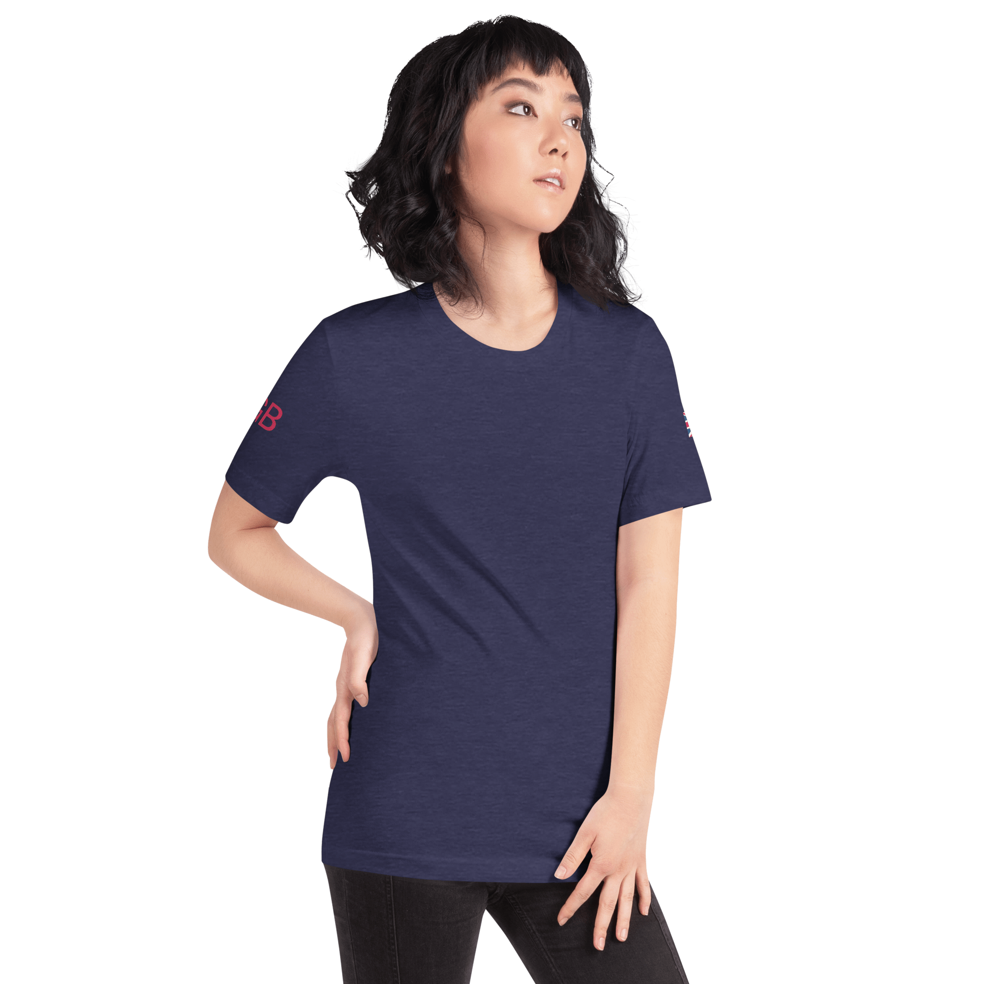 Jolly & Goode Shirts & Tops Union Jack GB T-shirt | Both Sleeves | Unisex Fit Cheeky British Style