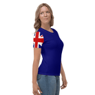 Jolly & Goode Shirts & Tops Union Jack Women's T-shirt Cheeky British Style