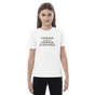 Jolly & Goode Shirts & Tops White / 3-4 Courage Calls to Courage Everywhere | Organic Kids T-shirt Cheeky British Style