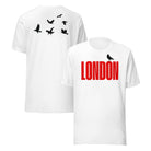 Jolly & Goode Shirts & Tops White / S London Raven T-shirt | Tower of London Cheeky British Style