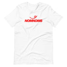 Jolly & Goode Shirts & Tops White / S Nomnoms T-shirt Cheeky British Style