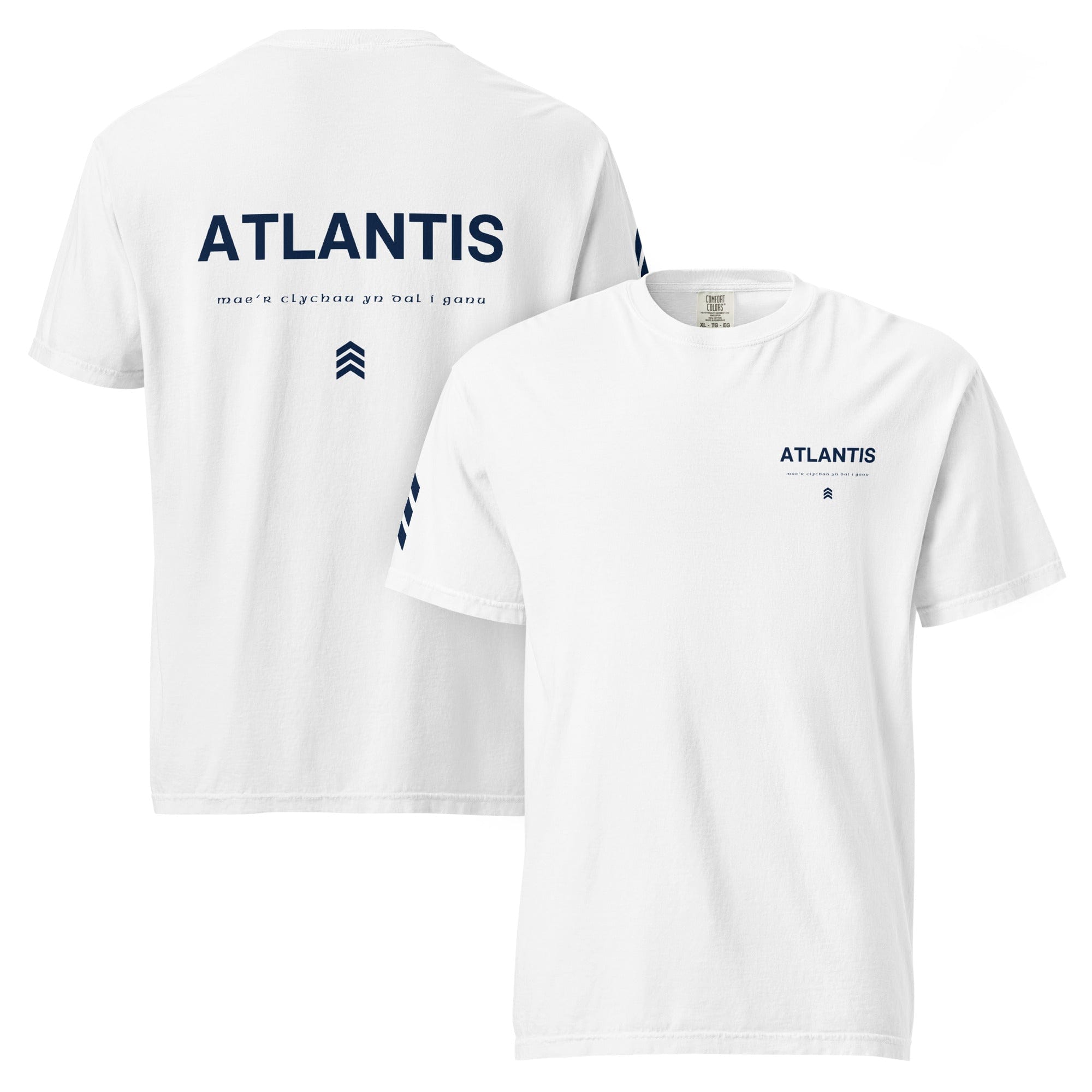 Jolly & Goode Shirts & Tops White / S The Atlantis Shirt | Relaxed Unisex Fit | Garment-Dyed Cheeky British Style