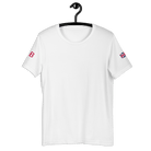 Jolly & Goode Shirts & Tops White / XS Union Jack GB T-shirt | Both Sleeves | Unisex Fit Cheeky British Style