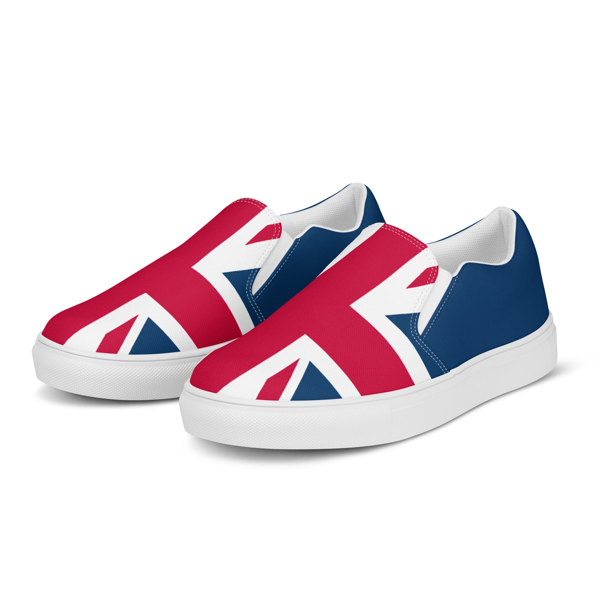 Jolly & Goode Shoes Men’s Union Jack Slip-On Shoes Cheeky British Style