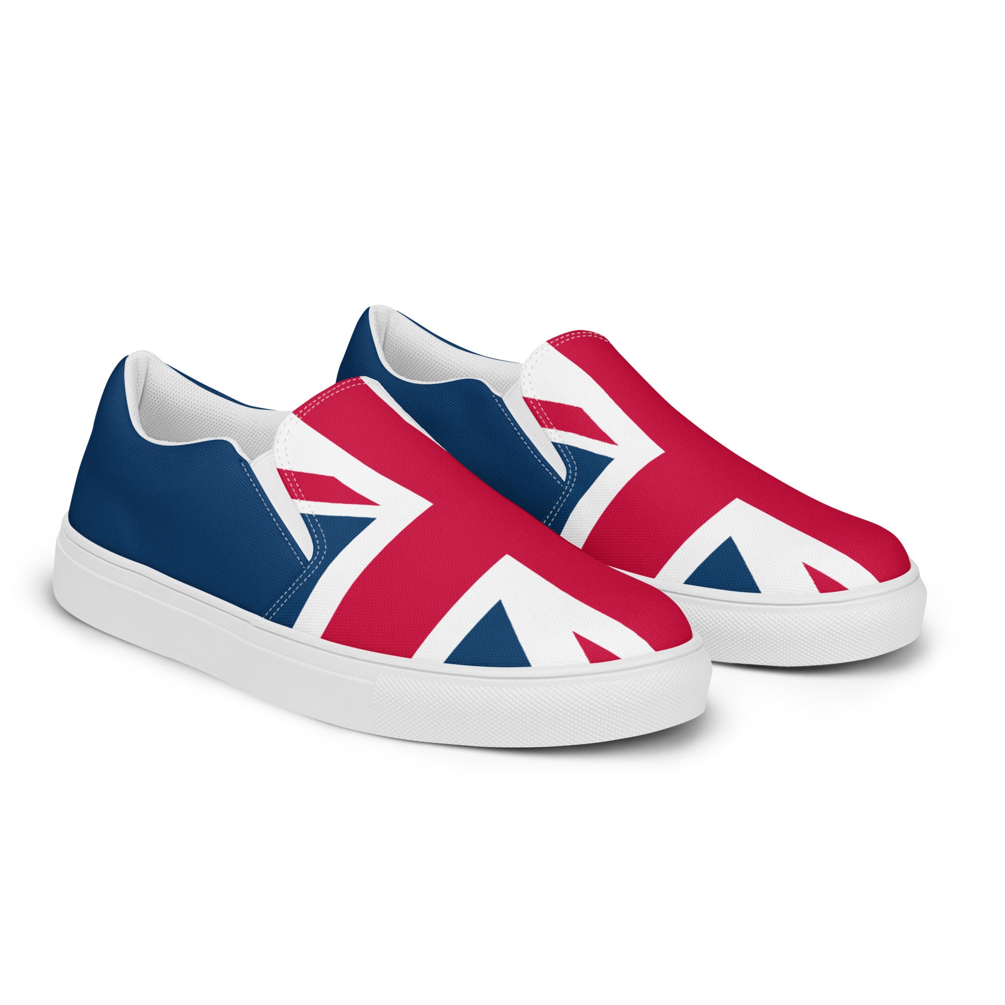 Jolly & Goode Shoes Women’s Union Jack Slip-On Shoes Cheeky British Style