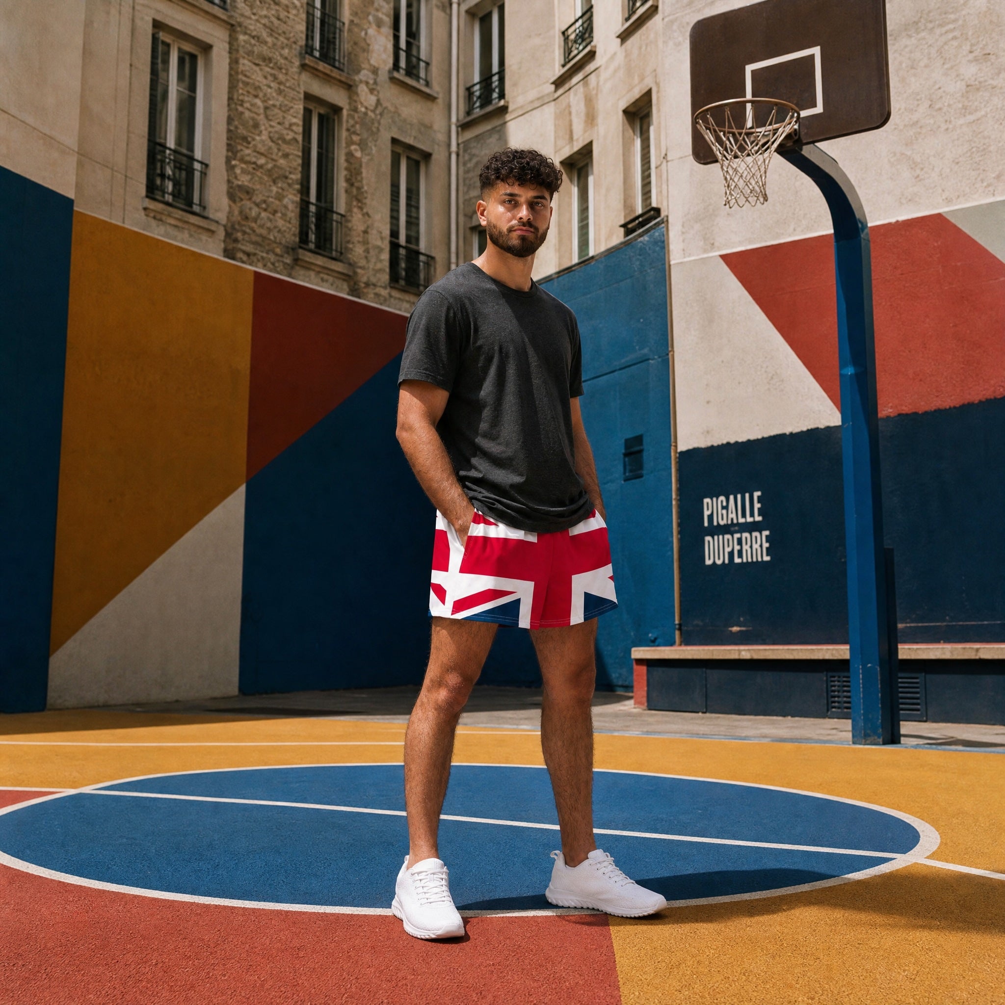 Jolly & Goode Shorts Union Jack Athletic Shorts | Unisex Fit Cheeky British Style
