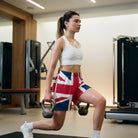 Jolly & Goode Shorts Union Jack Shorts | Mesh Fabric | Pockets | Unisex Fit Cheeky British Style