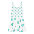 Jolly & Goode Skater Dress Watercolour Polkadot Cotton Skater Dress Cheeky British Style