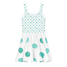 Jolly & Goode Skater Dress Watercolour Polkadot Cotton Skater Dress Cheeky British Style