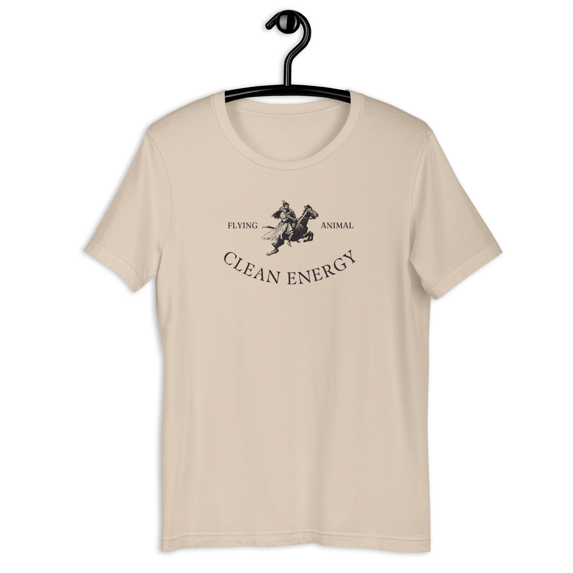 Jolly & Goode Soft Cream / S Flying Animal Clean Energy T-shirt Cheeky British Style