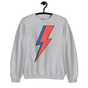 Jolly & Goode Sport Grey / S Lightning Bolt Sweatshirt Cheeky British Style