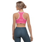 Jolly & Goode sports bras Have a Think Pink Racerback Sports Bra Cheeky British Style