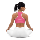 Jolly & Goode sports bras Have a Think Pink Racerback Sports Bra Cheeky British Style