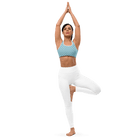 Jolly & Goode sports bras Light Blue Polkadot Sports Bra Cheeky British Style