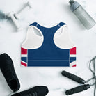 Jolly & Goode sports bras Union Jack Sports Bra | Padded Cheeky British Style