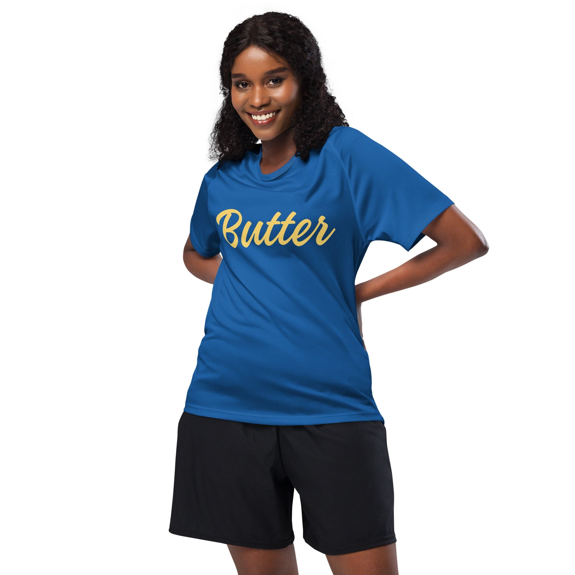 Jolly & Goode Sports Jersey Team Butter Sports Jersey | Unisex Fit | Great Chef Gift Cheeky British Style