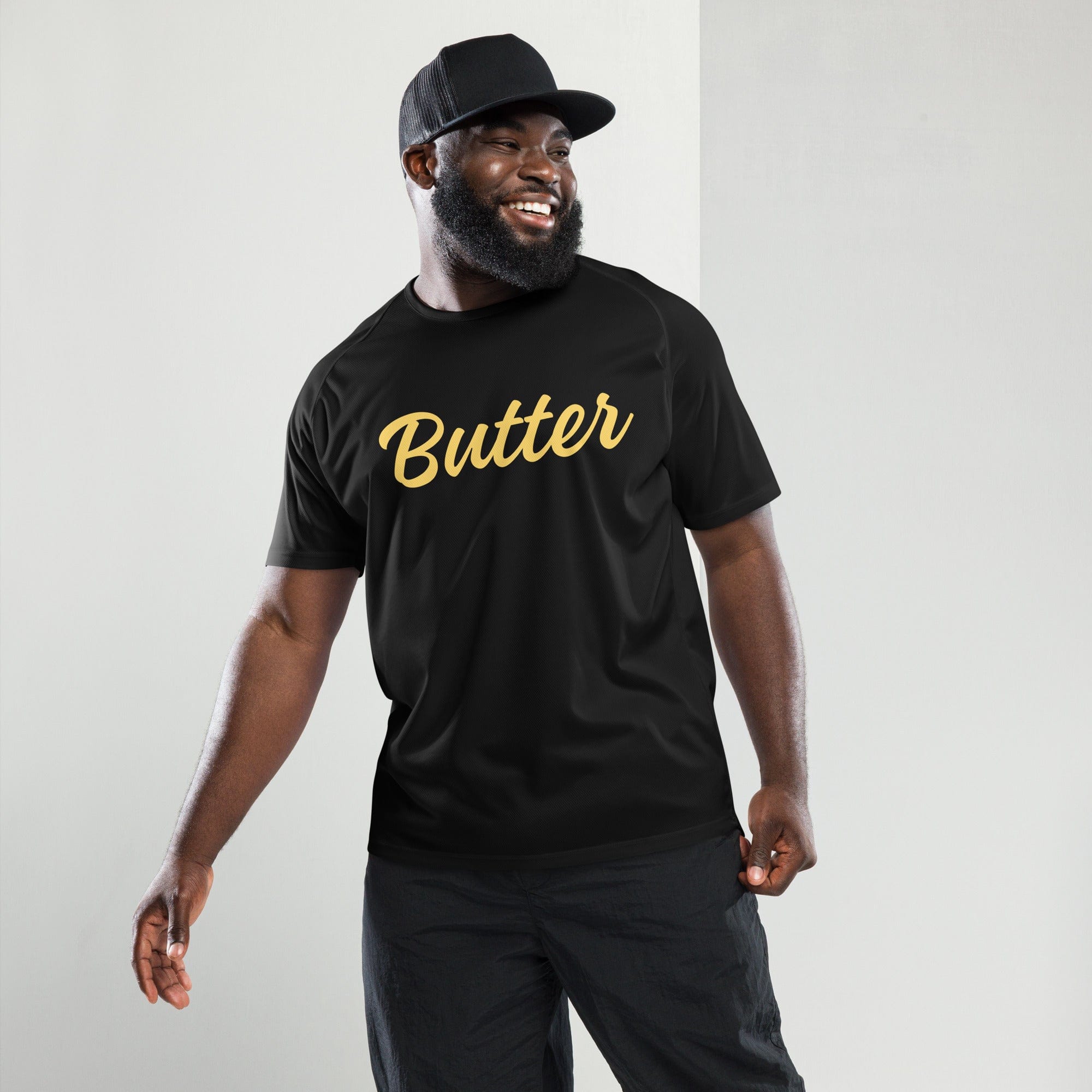 Jolly & Goode Sports Jersey Team Butter Sports Jersey | Unisex Fit | Great Chef Gift Cheeky British Style