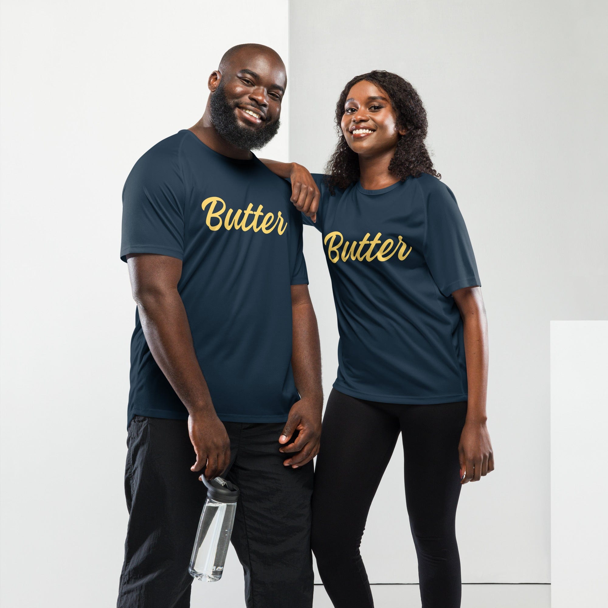 Jolly & Goode Sports Jersey Team Butter Sports Jersey | Unisex Fit | Great Chef Gift Cheeky British Style