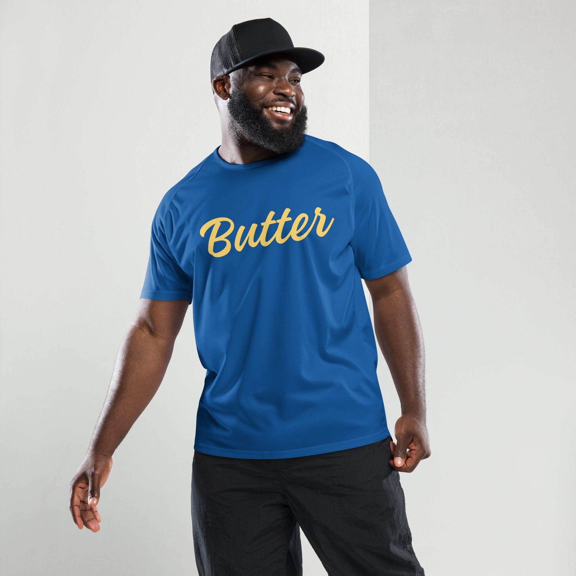 Jolly & Goode Sports Jersey Team Butter Sports Jersey | Unisex Fit | Great Chef Gift Cheeky British Style