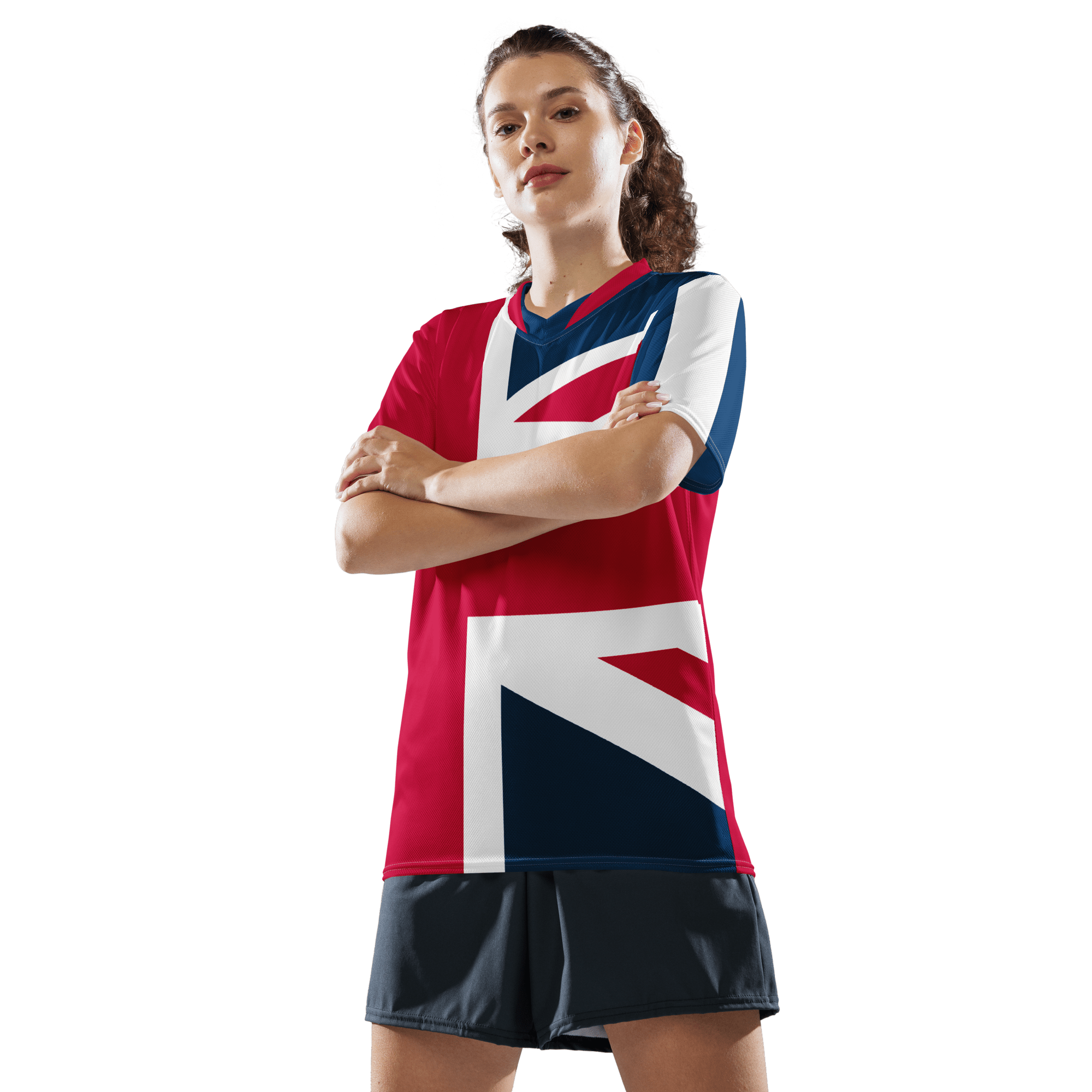 Jolly & Goode Sports Jersey Union Jack Jersey | Unisex Fit Cheeky British Style