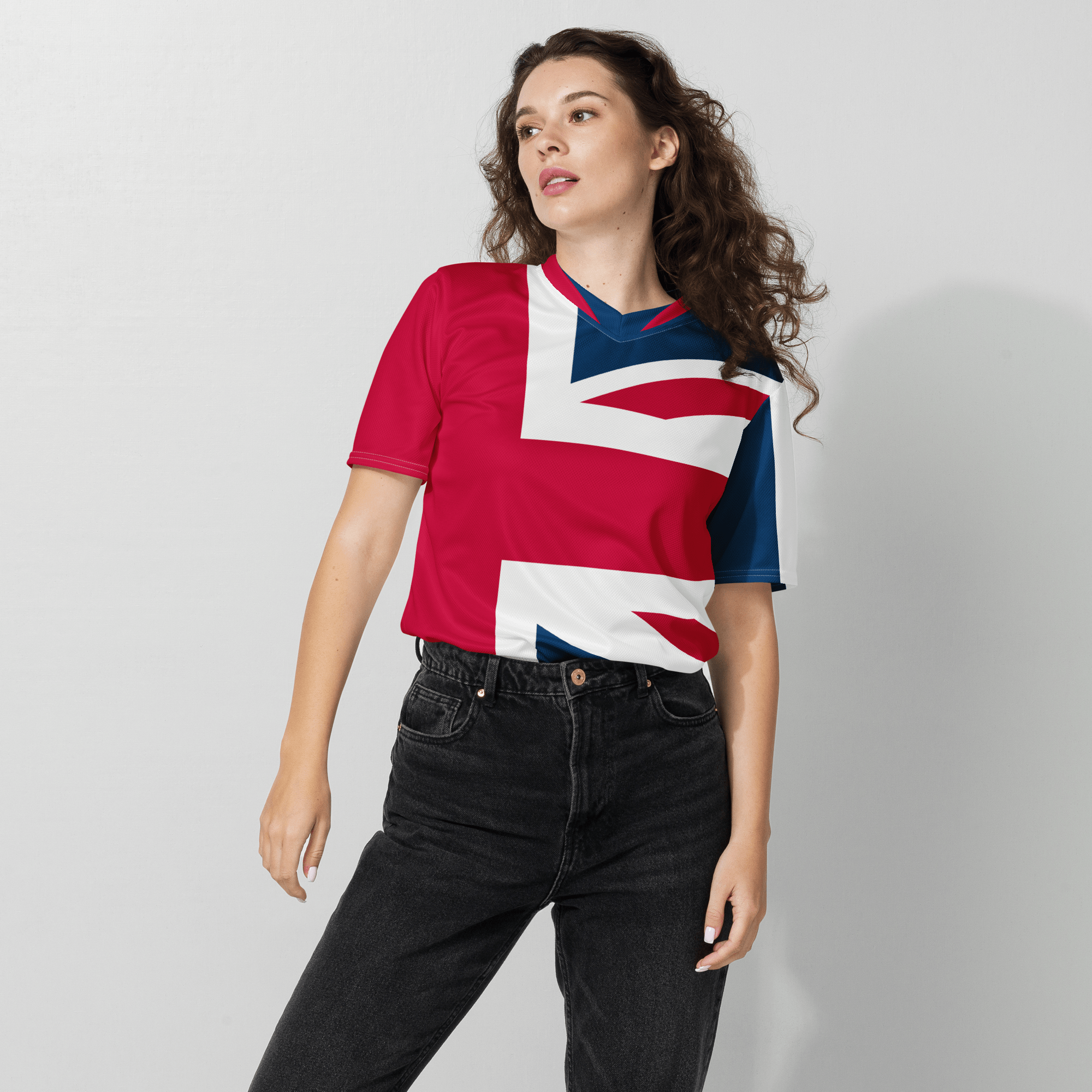 Jolly & Goode Sports Jersey Union Jack Jersey | Unisex Fit Cheeky British Style