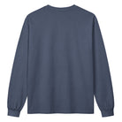 Jolly & Goode Subtle Union Jack Long Sleeve Tee | Garment Dyed Cheeky British Style
