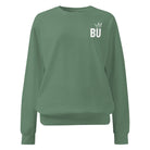 Jolly & Goode Sweatshirt British Unicorn | BU Crown | Garment-dyed Sweatshirt Cheeky British Style