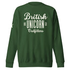 Jolly & Goode Sweatshirt Forest Green / S British Unicorn Outfitters Sweatshirt | Unisex Cheeky British Style