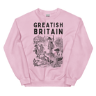 Jolly & Goode Sweatshirt Light Pink / S Greatish Britain Pillory Sweatshirt | Unisex Cheeky British Style