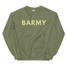 Jolly & Goode Sweatshirt Military Green / S Barmy Sweatshirt Jumper | Unisex Cheeky British Style