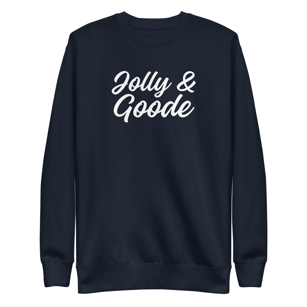 Jolly & Goode Sweatshirt Navy Blazer / S Sweatshirt Jolly & Goode