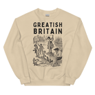 Jolly & Goode Sweatshirt Sand / S Greatish Britain Pillory Sweatshirt | Unisex Cheeky British Style
