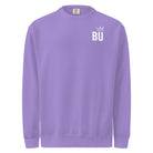 Jolly & Goode Sweatshirt Violet / S British Unicorn | BU Crown | Garment-dyed Sweatshirt Cheeky British Style