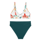 Jolly & Goode Swimwear Watercolour Flowers | Floral Bikini Cheeky British Style