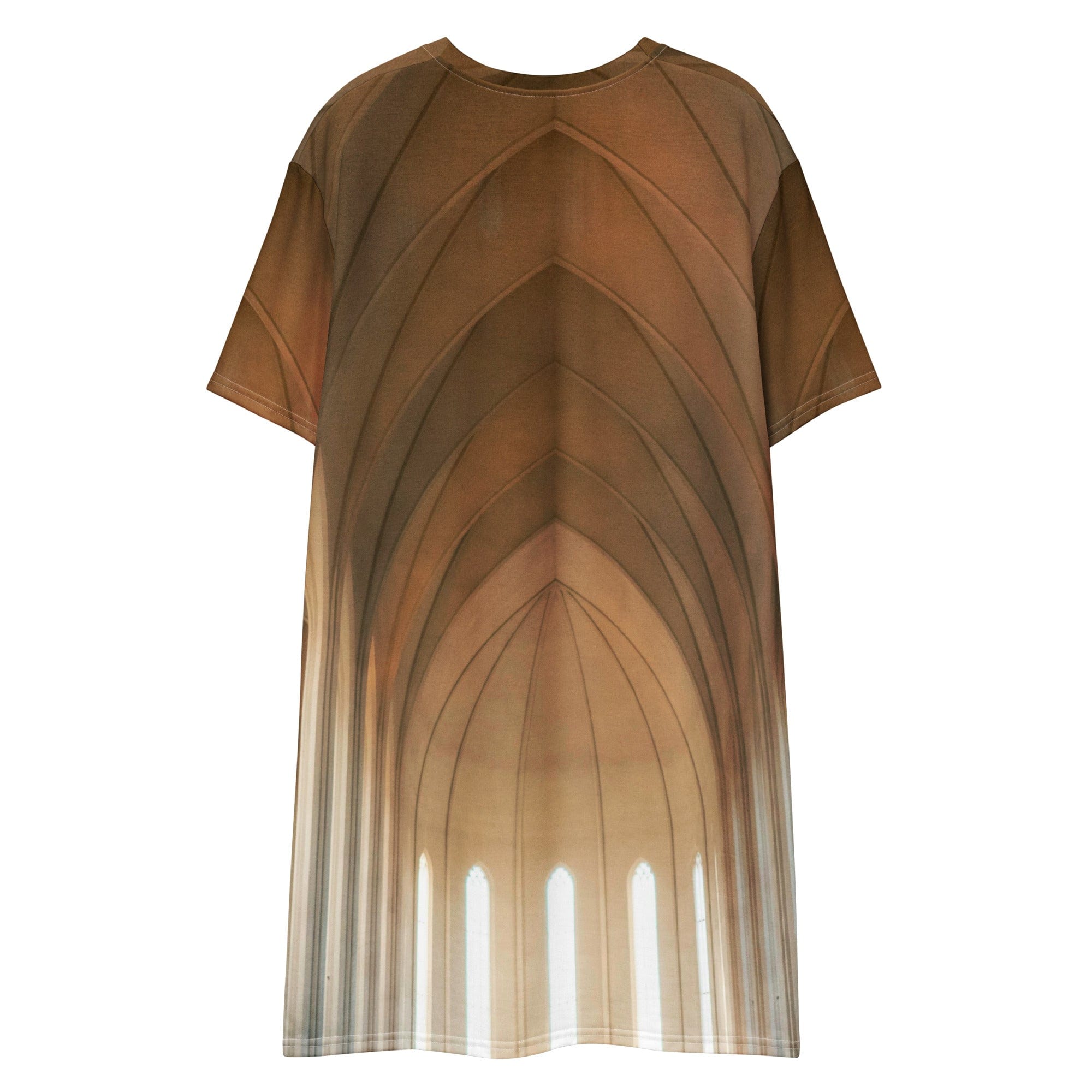 Jolly & Goode T-shirt Dress Take Me To Church Dress | T-shirt Dress | Church Interior Cheeky British Style