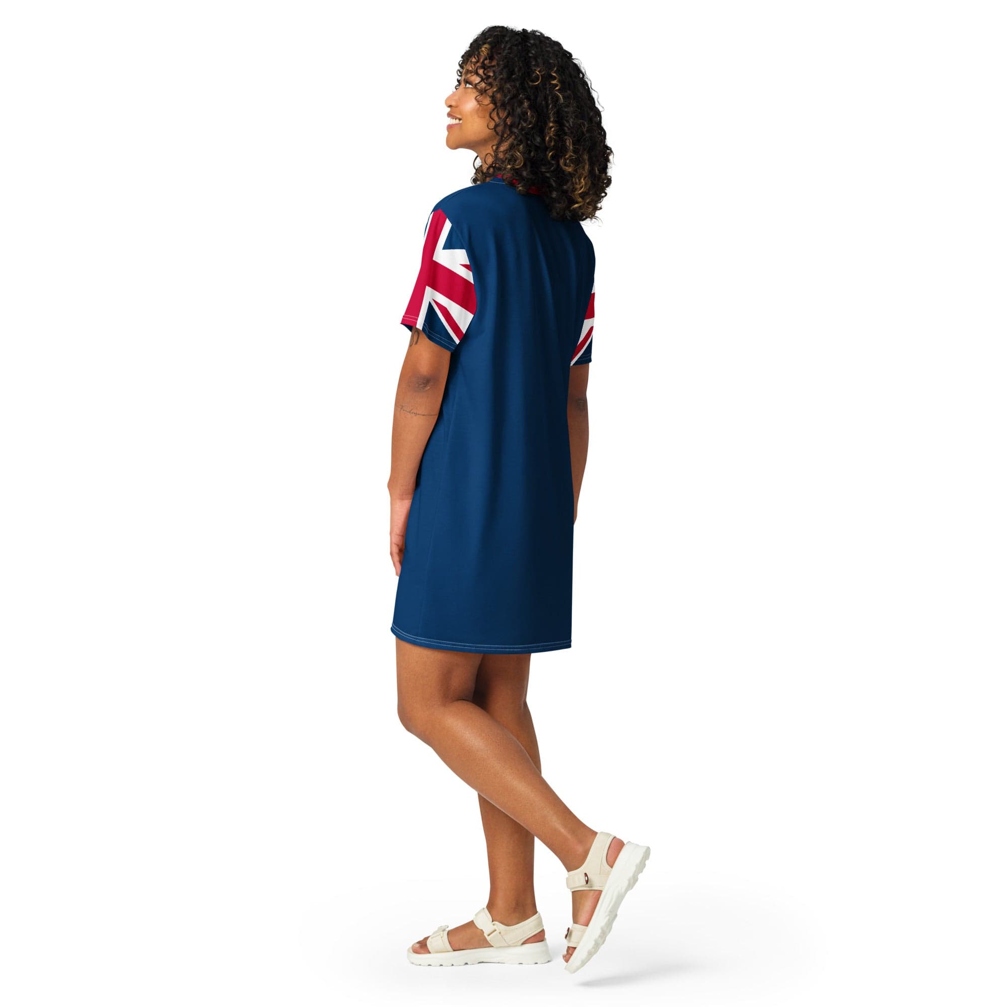 Jolly & Goode T-shirt Dress Union Jack T-shirt Dress Cheeky British Style