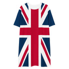 Jolly & Goode T-shirt Dress Union Jack T-Shirt Dress | Oversized British Flag Dress Cheeky British Style