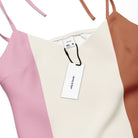 Jolly & Goode Tie-Strap Dresses Neapolitan Ice Cream Tie-Strap Dress Cheeky British Style