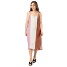 Jolly & Goode Tie-Strap Dresses Neapolitan Ice Cream Tie-Strap Dress Cheeky British Style